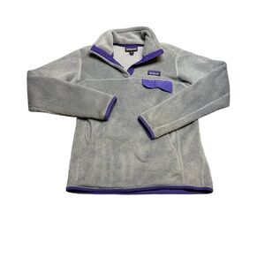 ✨ Patagonia Women’s Re-Tool Snap-T Fleece Pullover Jacket Size M ✨